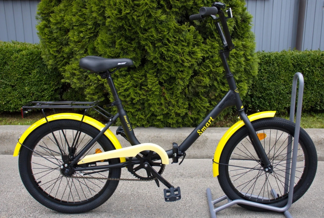 Велосипед складной Аист Smart 20 1.1 (черно-желтый)